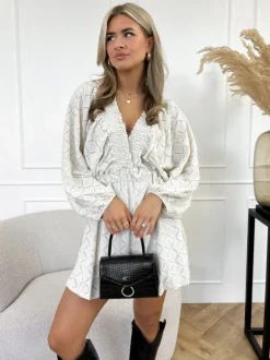 Rowie playsuit beige