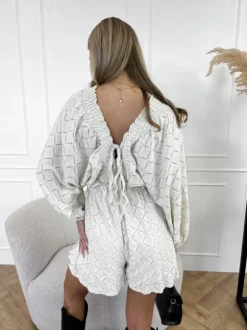 Rowie playsuit beige