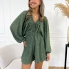 Rowie playsuit groen