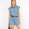 Sam denim playsuit blauw