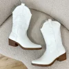 Sandy boots wit