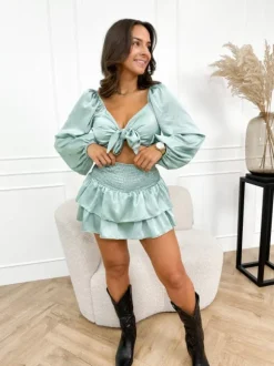 Sarah skort mint