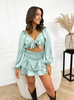 Sarah top mint