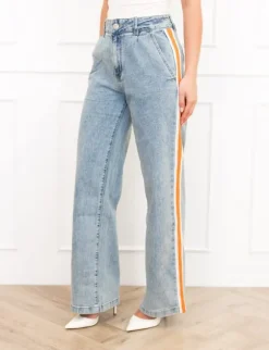 Selina wide leg jeans blauw