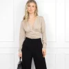 Selma strass body beige