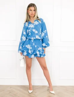 Semma blouse blauw