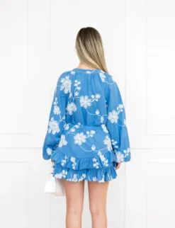 Semma blouse blauw