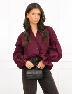 Senna blouse bordeaux
