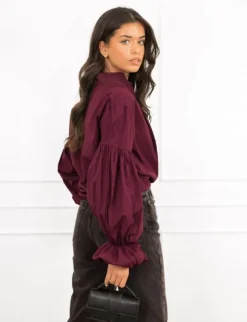 Senna blouse bordeaux