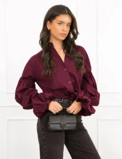 Senna blouse bordeaux