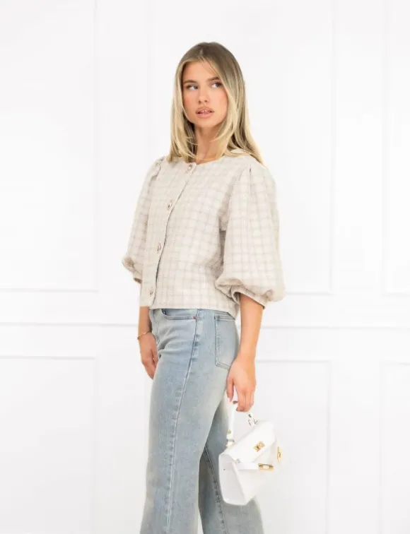 Senne top beige