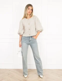 Senne top beige