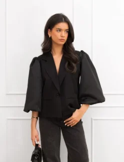 Serina blazer zwart