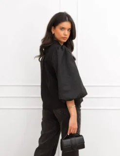 Serina blazer zwart