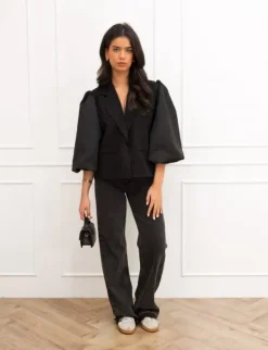 Serina blazer zwart