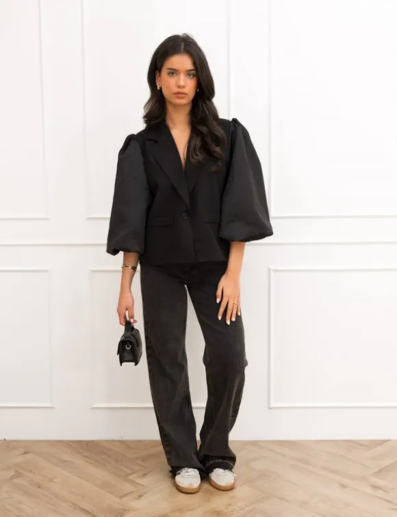 Serina blazer zwart