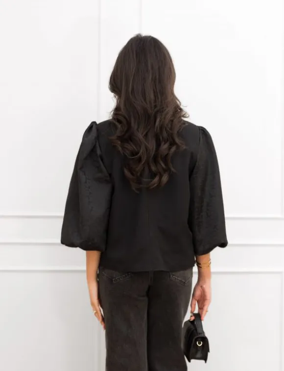 Serina blazer zwart