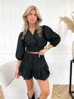 Shana set zwart