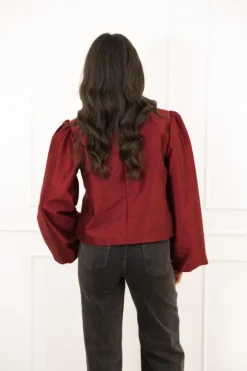 Sharis blazer bordeaux