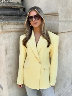 Sharlen blazer butter yellow