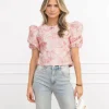 Sharlene top roze