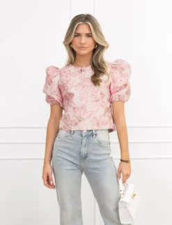 Sharlene top roze