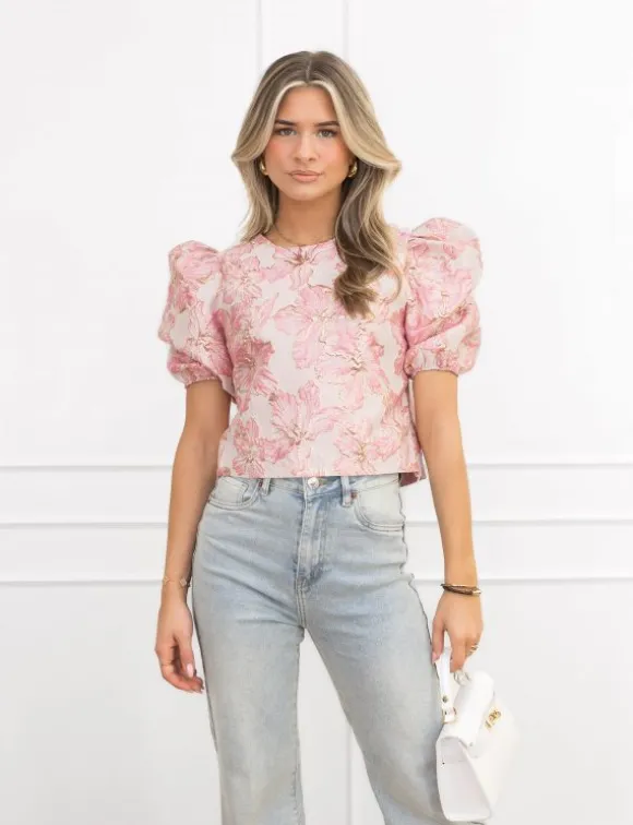 Sharlene top roze