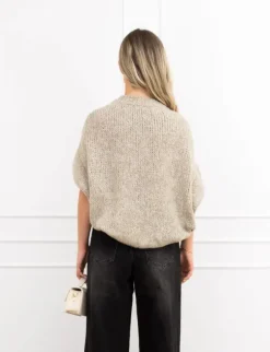 Shelly trui taupe