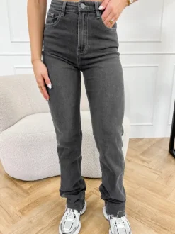 Sienna straight tall jeans grijs