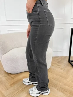 Sienna straight tall jeans grijs