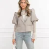 Sira blazer taupe