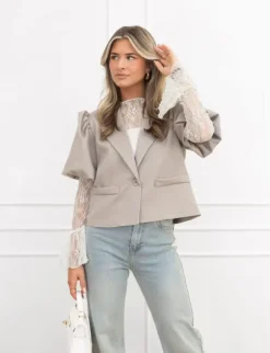 Sira blazer taupe