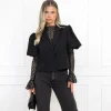Sira blazer zwart
