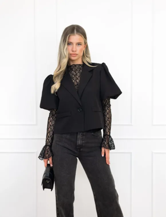 Sira blazer zwart