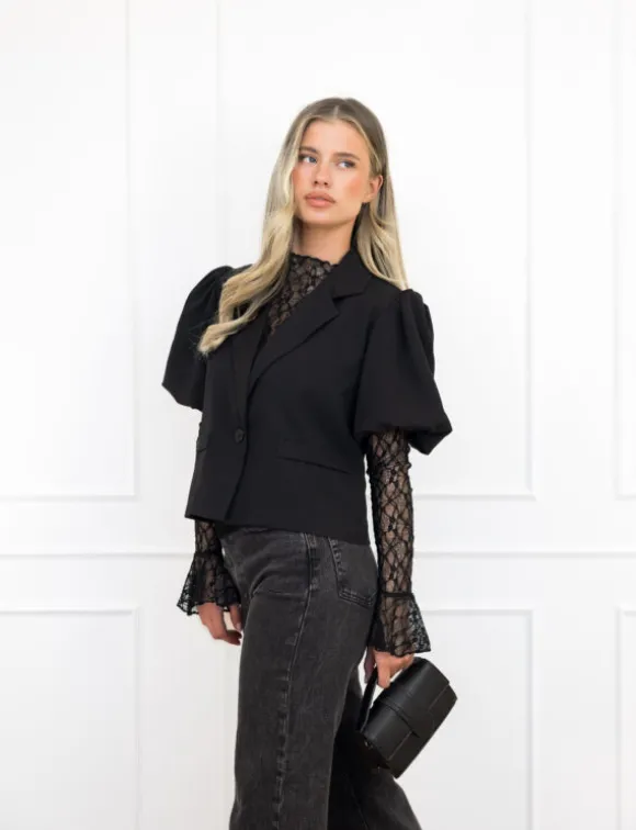 Sira blazer zwart