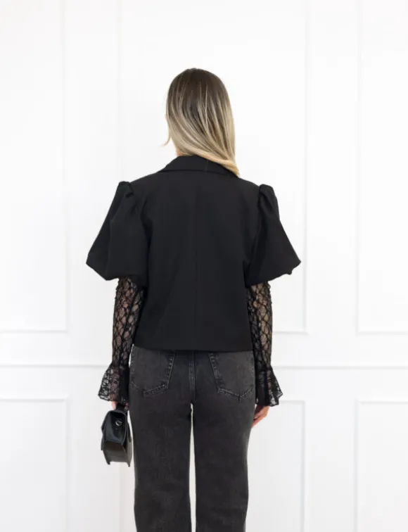 Sira blazer zwart