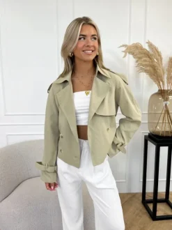 Sophia trenchcoat taupe