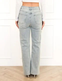 Stella wide leg jeans licht blauw