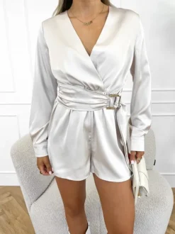 Sterre playsuit beige