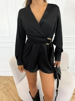 Sterre playsuit zwart