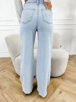 Susan wide leg jeans blauw