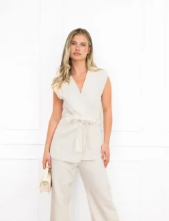 Suus gilet beige