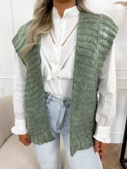 Suus gilet groen
