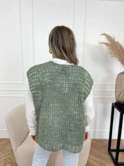 Suus gilet groen
