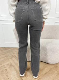 Suze wide leg grijs