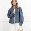 Suzy denim jacket blauw
