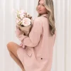 Tessa blazer roze