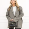 Tessa blazer taupe