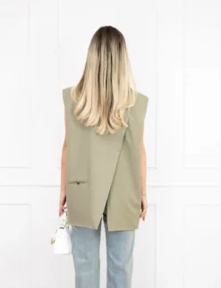Tessa gilet mint groen