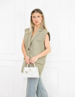 Tessa gilet mint groen
